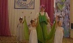 Выступление детей на открытии конкурса "Воспитатель года 2016", танец "Весна"